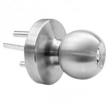 Taymor 17-SRBKAL - 8500/9700 Series Ball Knob Trim (Storeroom), 6 Pin C Keyway, SSS (C32D)