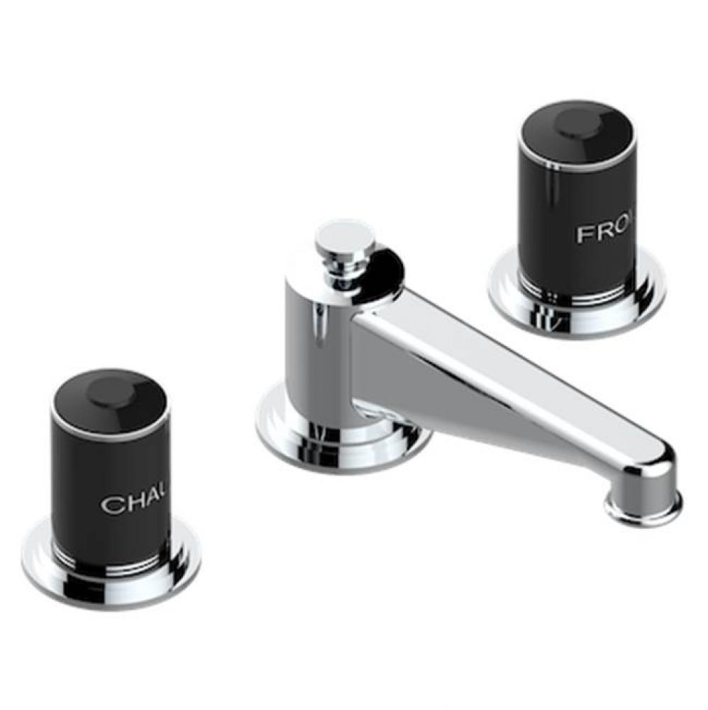 Widespread Lavatory Set With Drain