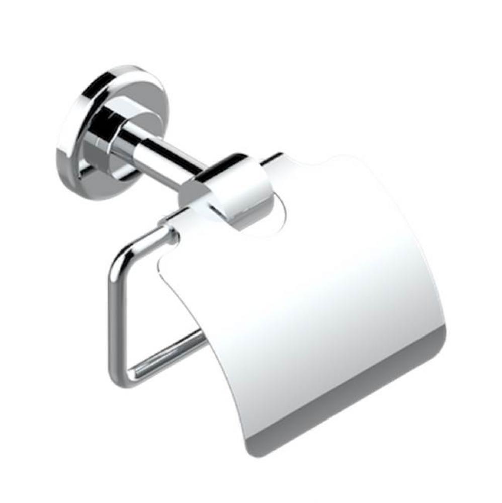 Toilet Paper Holder, Single Mount With Cover