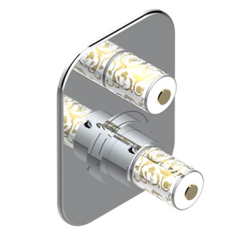 Trim For Thg Thermostat 1 Volume Control, Rough Part Supplied With Fixing Box Ref.5 300ae/us