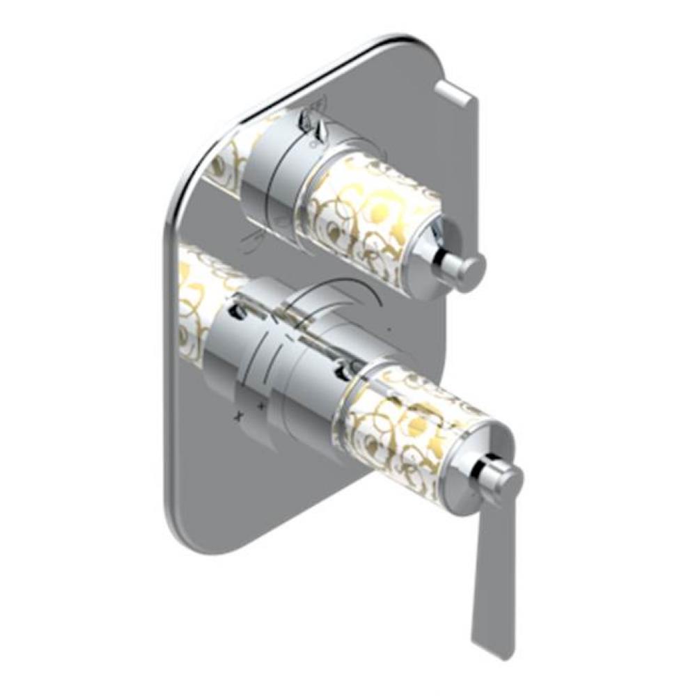 Trim For Thg Thermostat With 2-way Diverter, Rough Part Supplied With Fixing Box Ref. 5 500ae/us