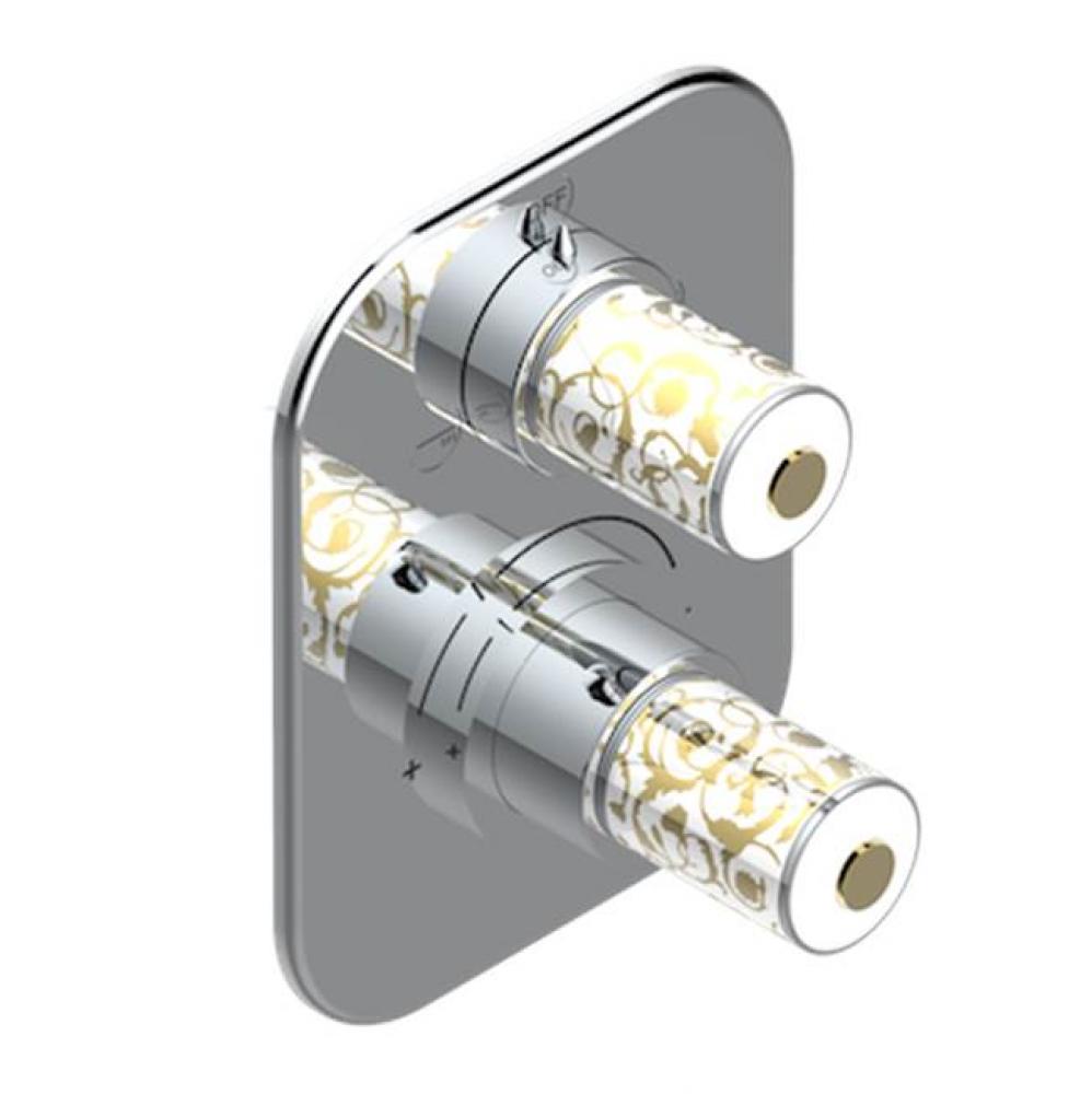 Trim For Thg Thermostat With 2-way Diverter, Rough Part Supplied With Fixing Box Ref. 5 500ae/us