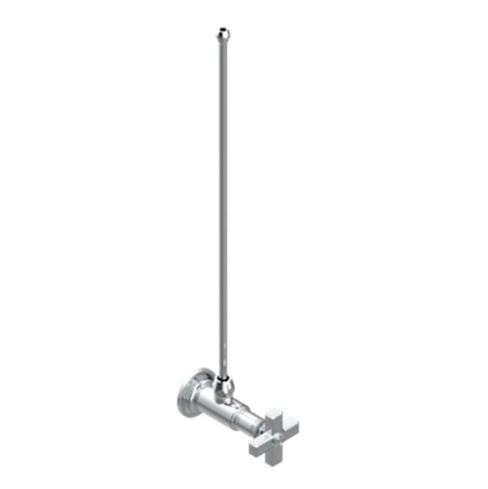 Angle supply valve with 3/8'' adaptor set