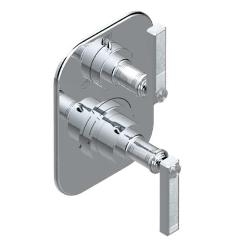 Trim for thg thermostat with 2-way diverter, rough part supplied with fixing box ref. 5 500AE/US