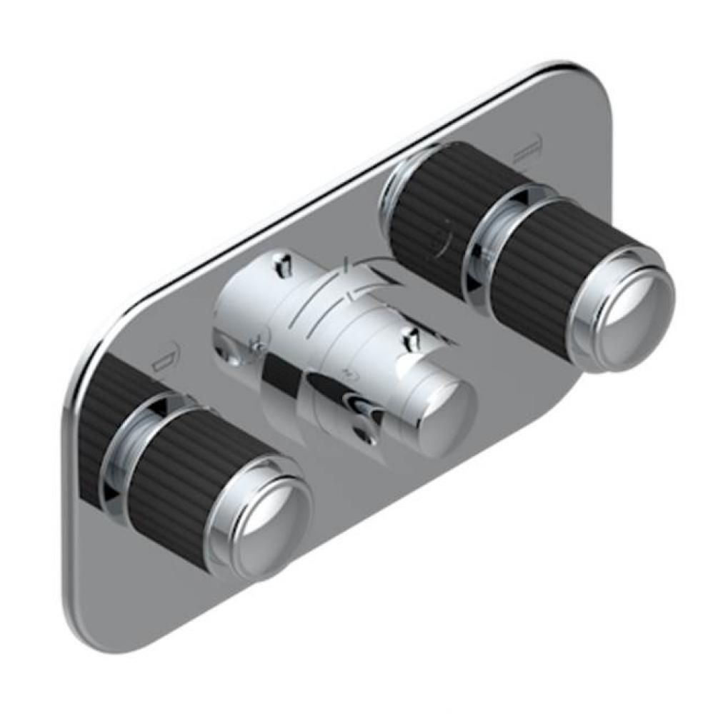 Trim For Thg Thermostat With 2 Valves Ref. 5 401ahm/us Rough Part Supplied With Fixing Box, Item T