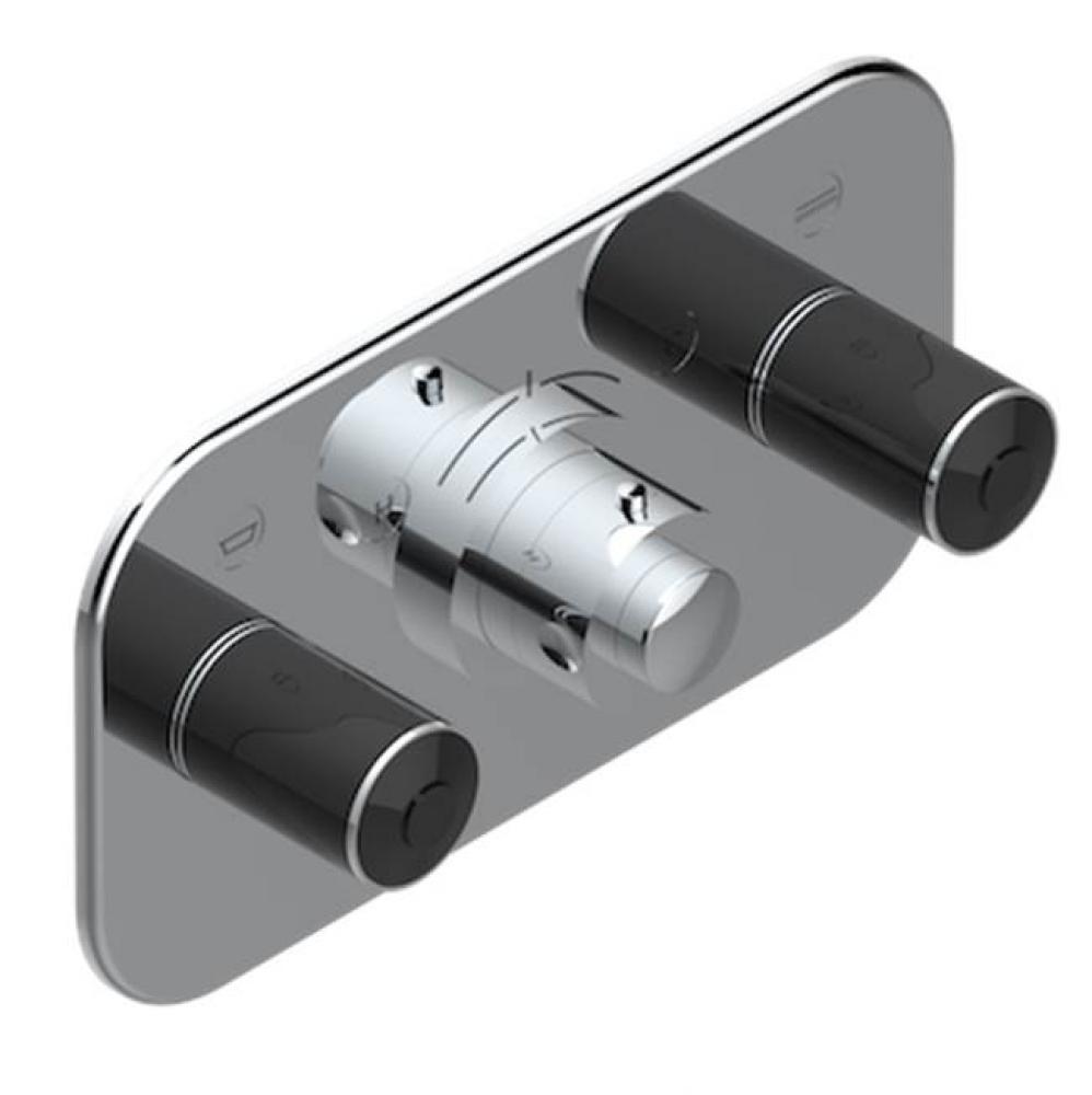 Trim For Thg Thermostat With 2 Valves Ref. 5 401ahm/us Rough Part Supplied With Fixing Box, Item T