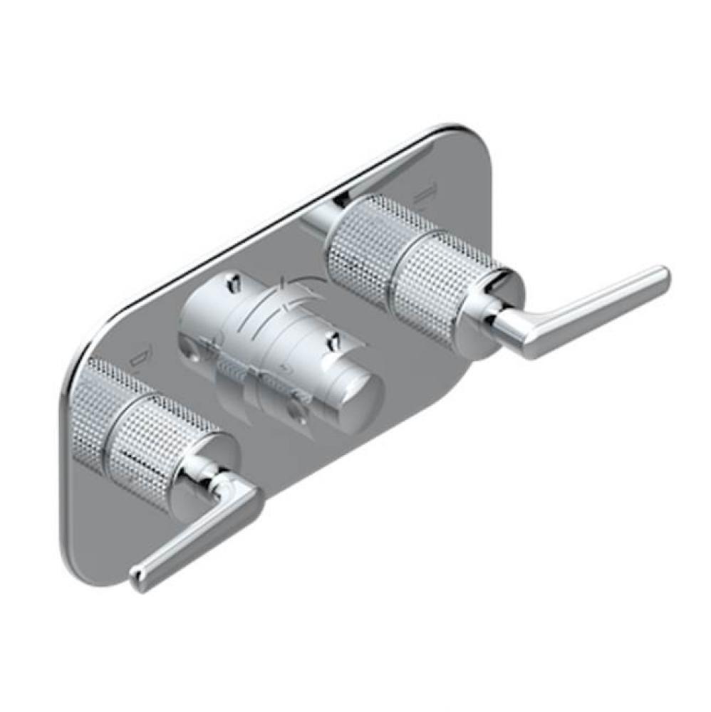 Trim For Thg Thermostat With 2 Valves Ref. 5 401ahm/us Rough Part Supplied With Fixing Box, Item T