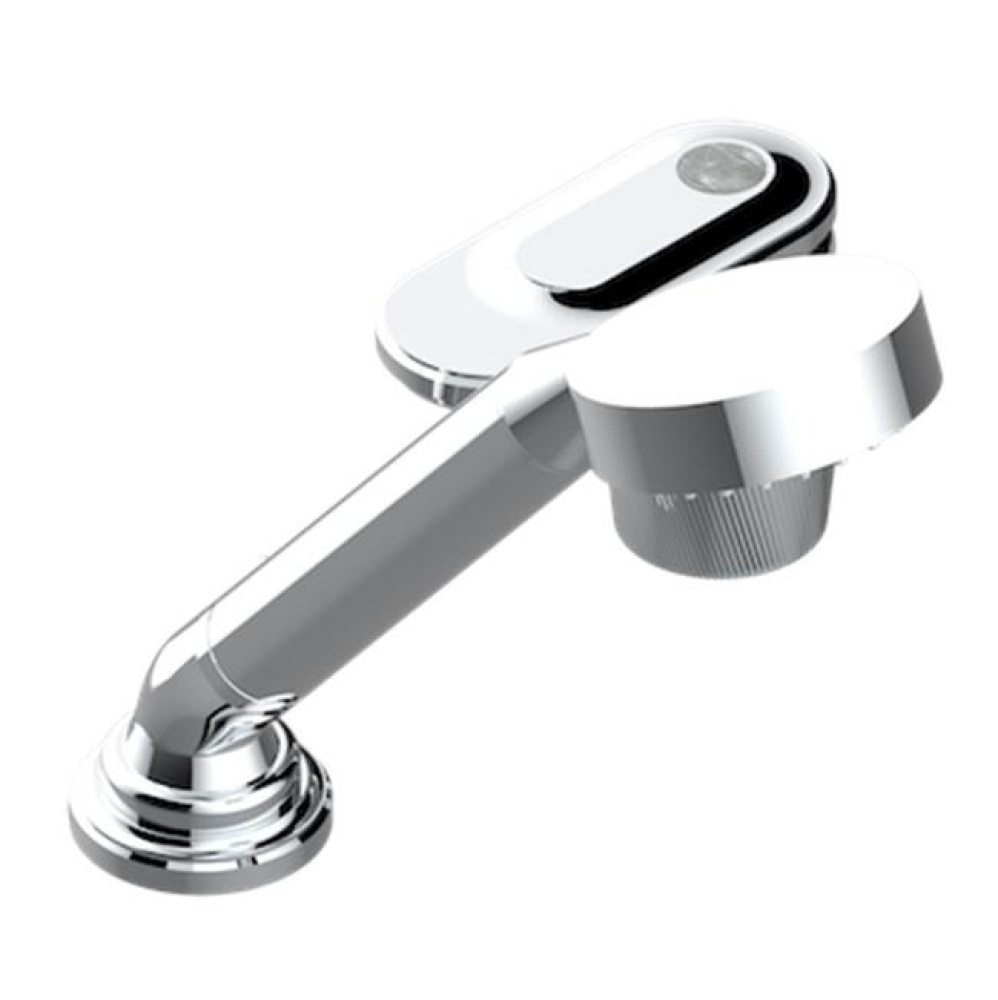 Deck Mounted Mixer With Handshower, Progressive Cartridge