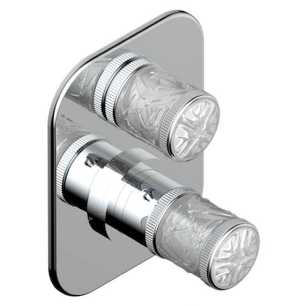 Trim For Thg Thermostat 1 Volume Control, Rough Part Supplied With Fixing Box Ref.5 300ae/us