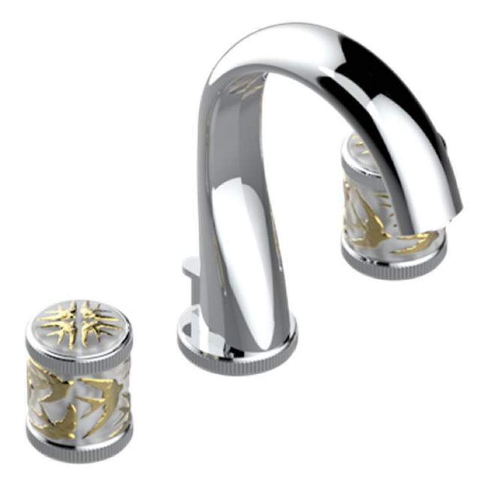 Widespread Lavatory Set With Drain