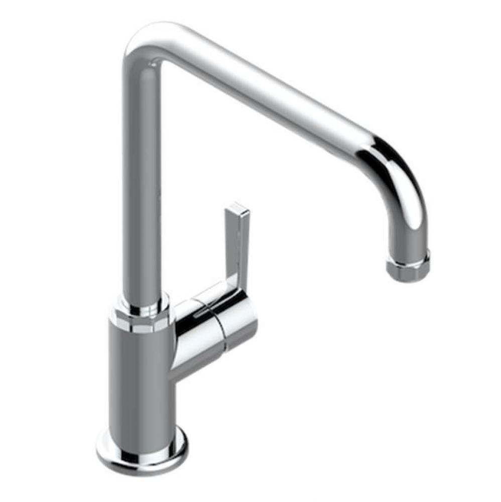 Single Hole Kitchen Faucet With Swivel Spout