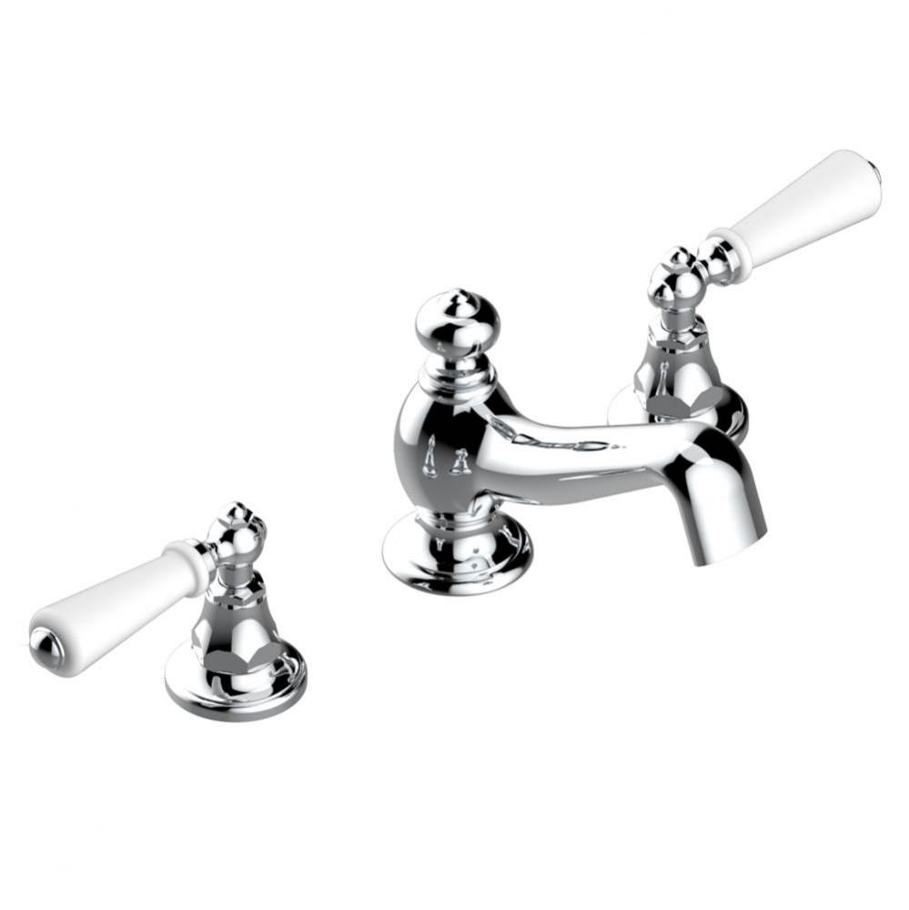 A04-151M/US - Widespread Lavatory Set With Drain For 1 1/4'' + Countertop