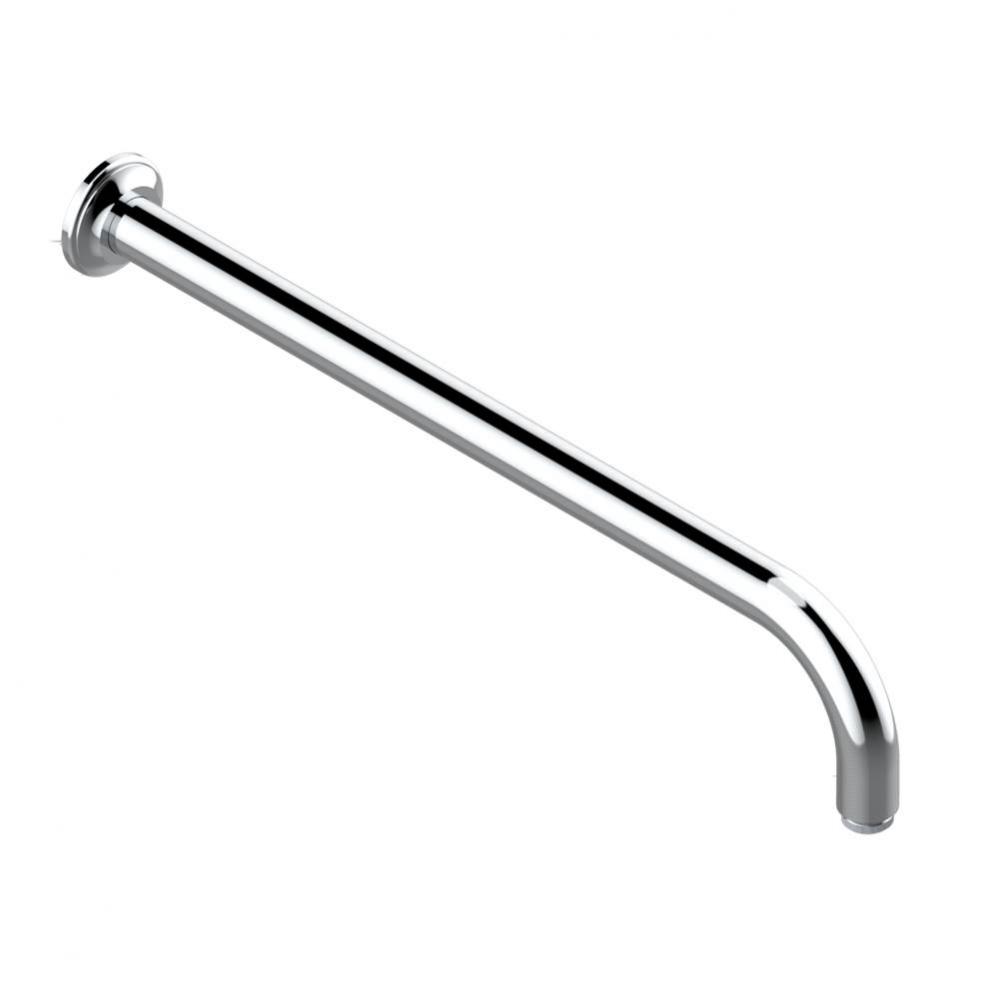 Horizontal shower arm, 90°, lg: 17''