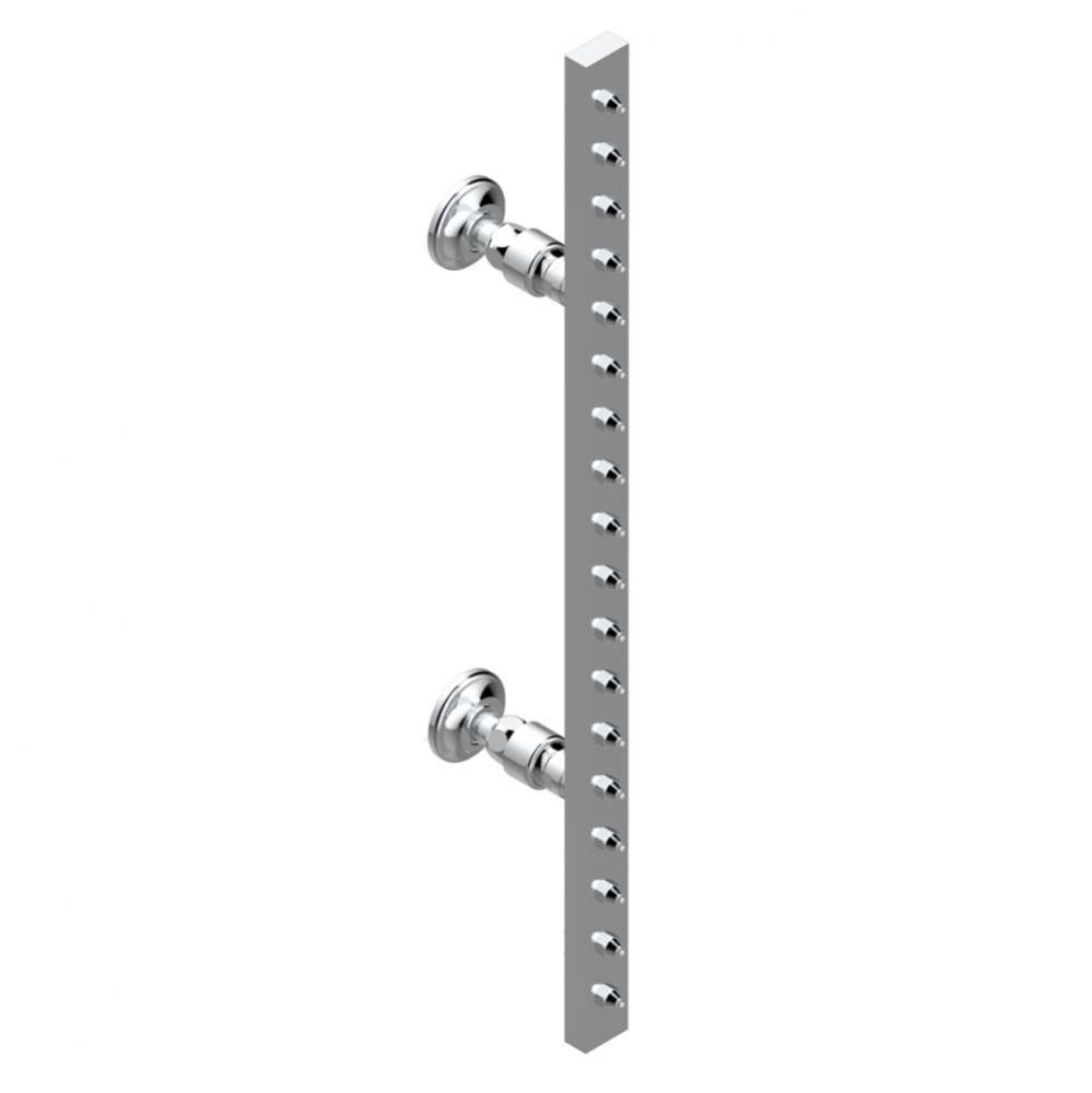 G3M-900/US - Rain-Bar Rectangular With 18 Picots23 1/2'' Long - With Easyclean System