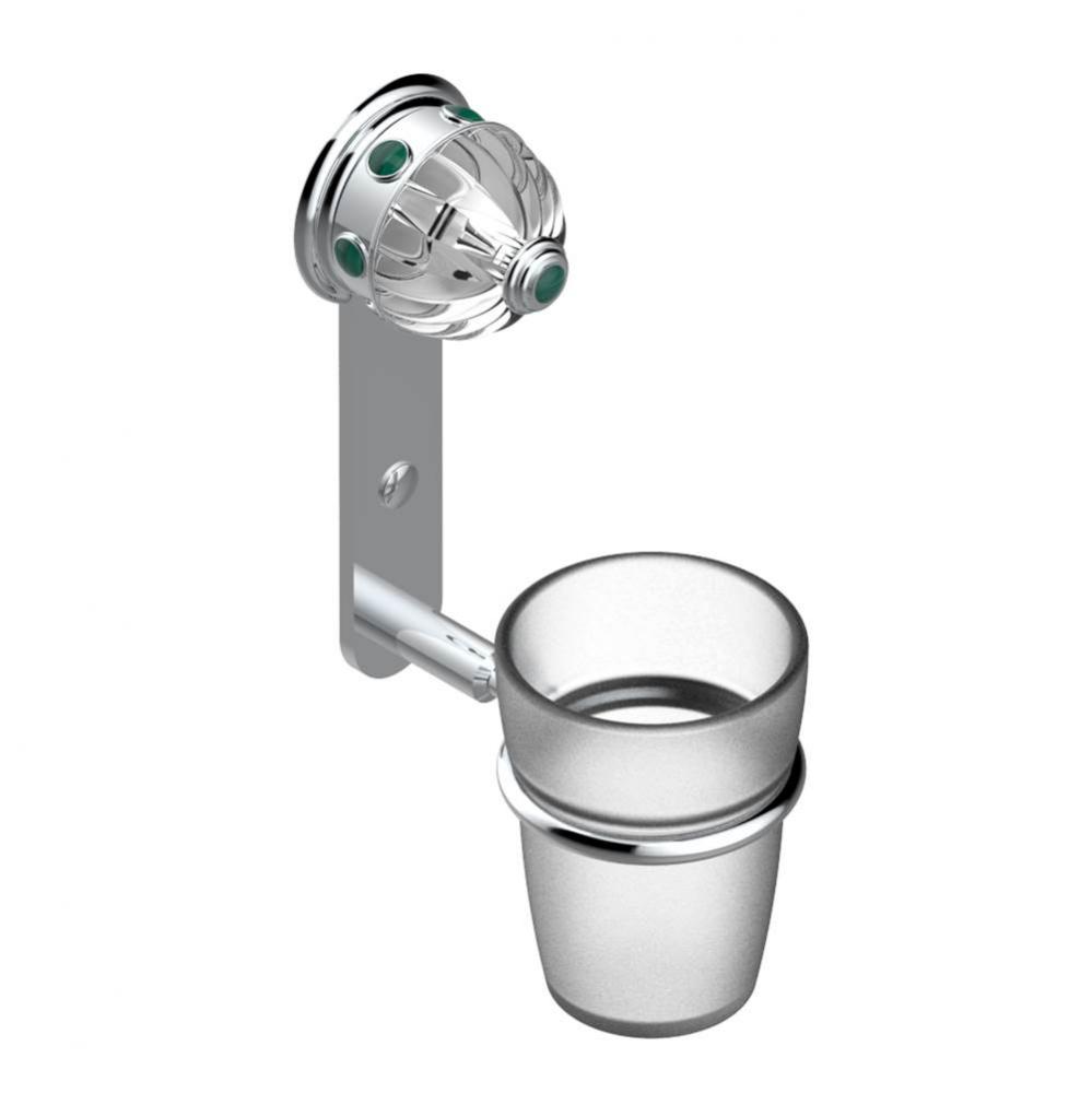 Tumbler holder, wall mounted