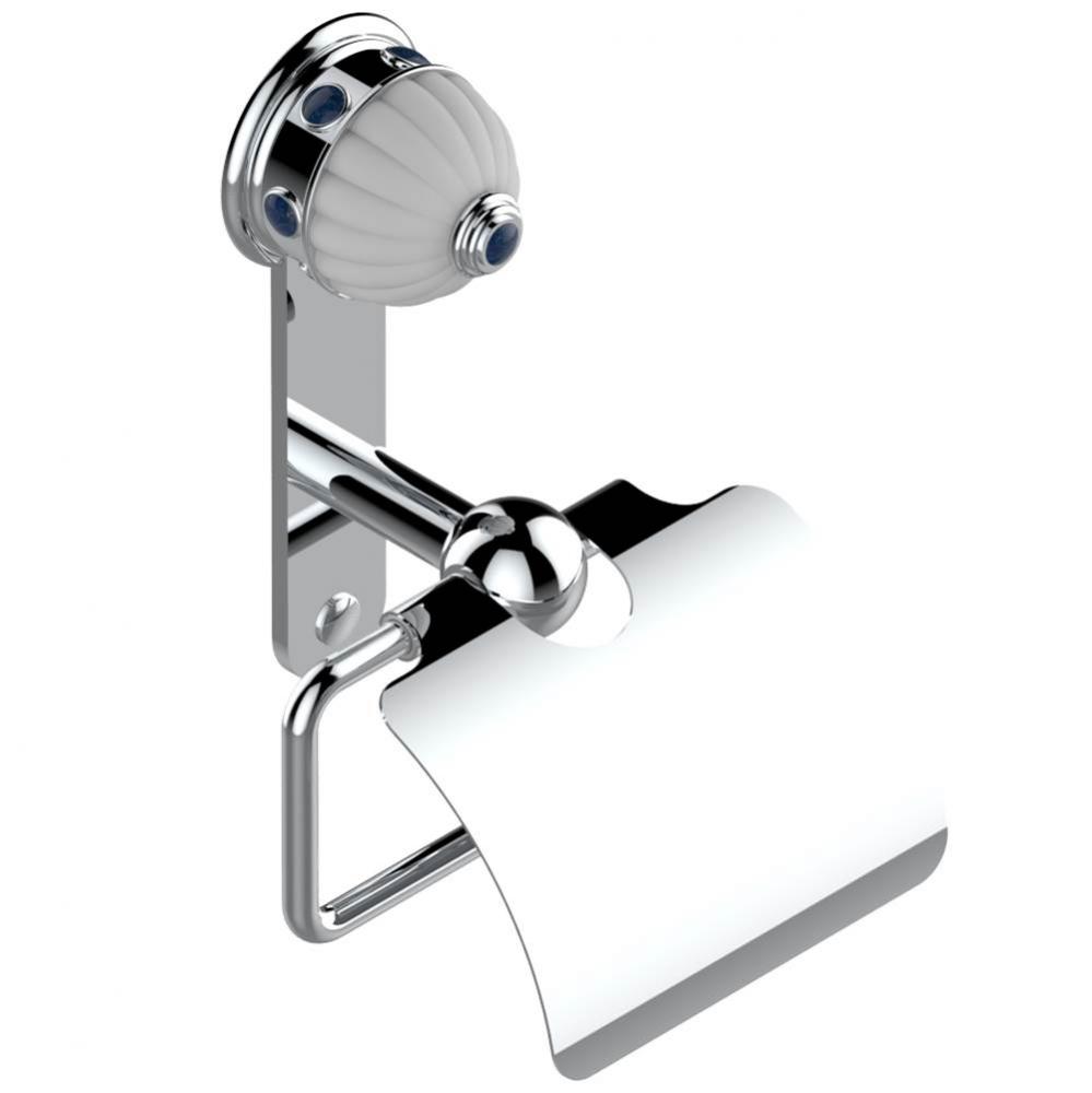 A1K-538AC - Toilet Paper Holder Single Mount With Cover