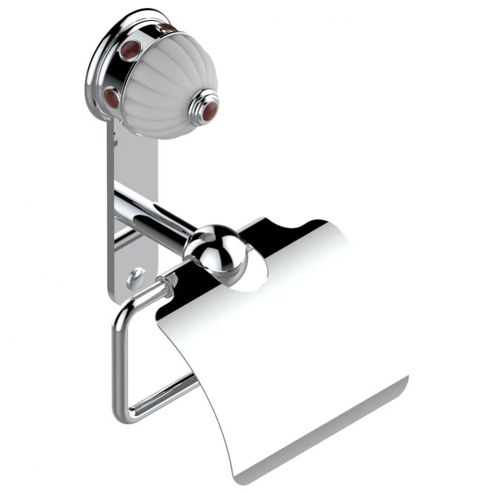 A1L-538AC - Toilet Paper Holder Single Mount With Cover