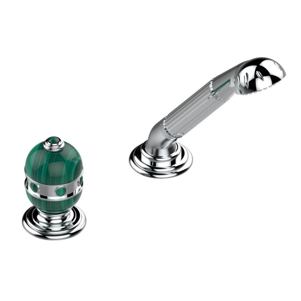 A1V-6532/60A - Deck Mounted Mixer With Handshower Progressive Cartridge