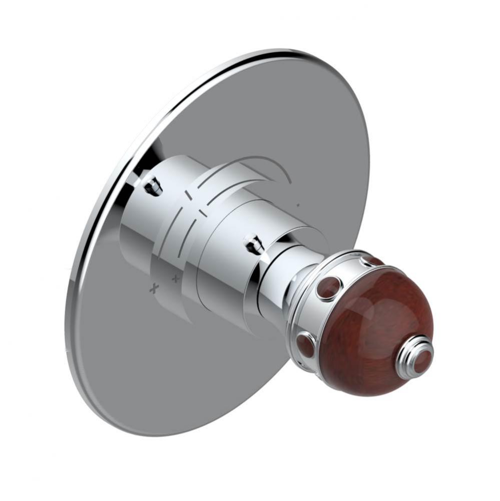 A1X-5100BR - Trim With Round Plate For Thg Thermostatic Valve 5100A/Us Or 5200A/Us & 5200Ae/Us