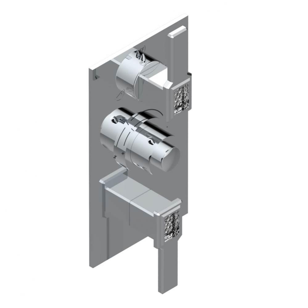 A2B-5540BE - Trim For Thg Thermostat With 2 Way Diverter And On/Off Control Ref.5540Ae/Us