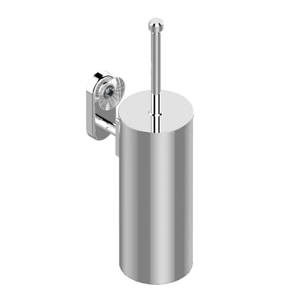 A2I-4720C - Metal Toilet Brush Holder With Brush With Cover Wall Mounted