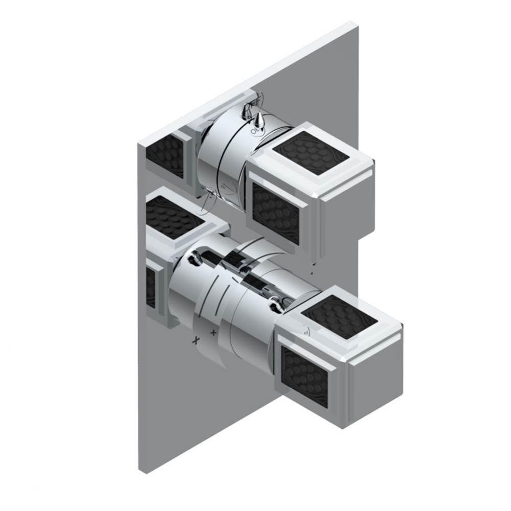 A2L-5500BE - Trim For Thg Thermostat With 2-Way Diverter Ref. 5500Ae/Us