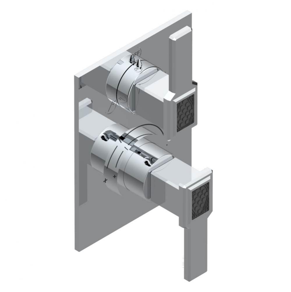 A2M-5500BE - Trim For Thg Thermostat With 2-Way Diverter Ref. 5500Ae/Us