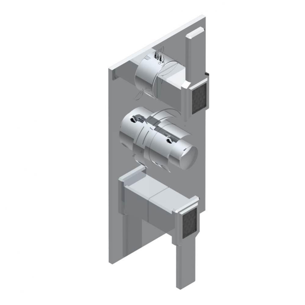 A2M-5540BE - Trim For Thg Thermostat With 2 Way Diverter And On/Off Control Ref.5540Ae/Us