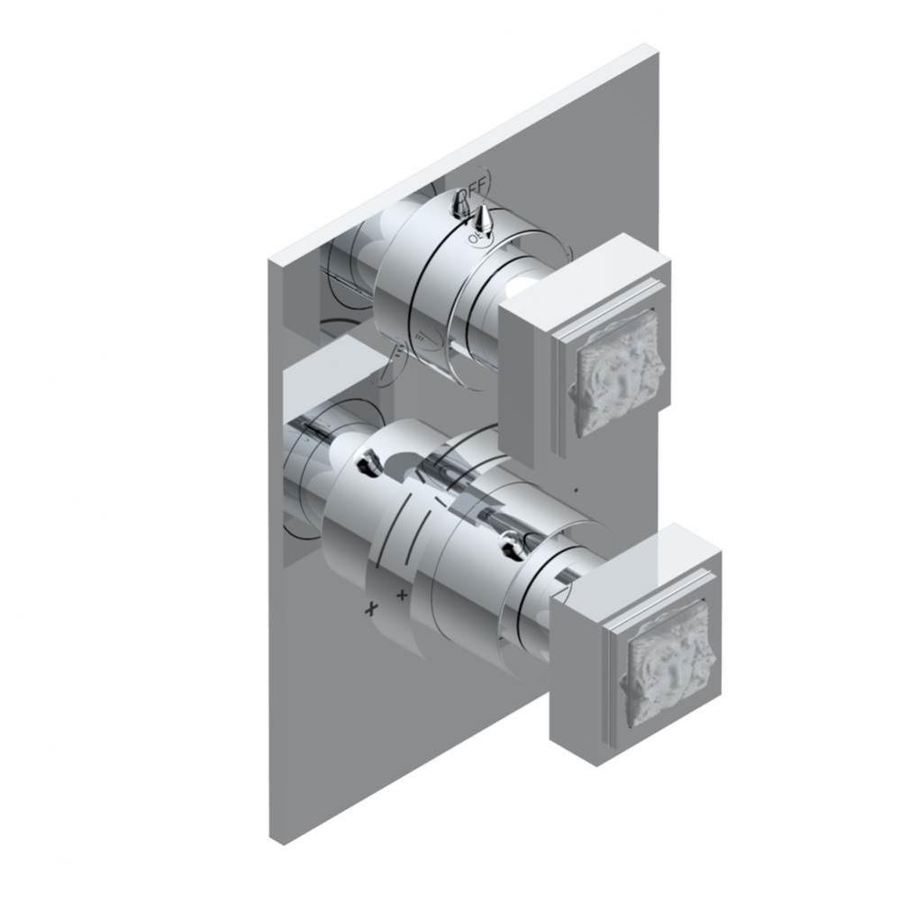 A2U-5500BE - Trim For Thg Thermostat With 2-Way Diverter Ref. 5500Ae/Us