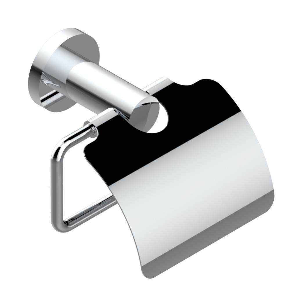 A35-538AC - Toilet Paper Holder Single Mount With Cover