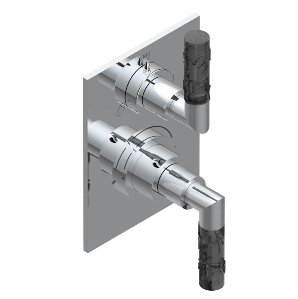 A33-5500BE - Trim For Thg Thermostat With 2-Way Diverter Ref. 5500Ae/Us