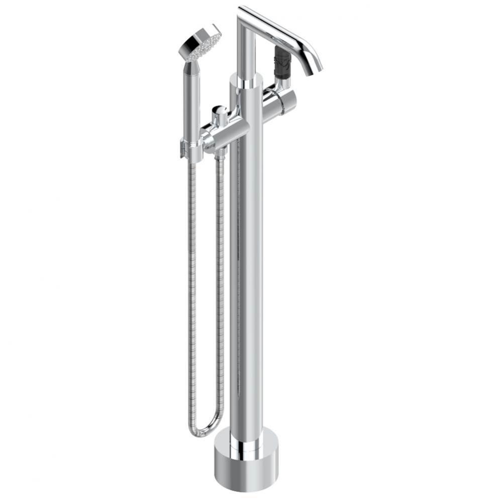 A33-6508S - Free-Standing Single Lever Bath Mixer With Handshower