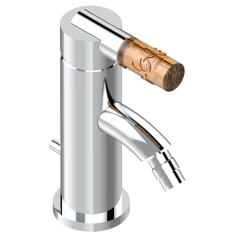 A34-6504/US - Single Lever Bidet Faucet With Drain