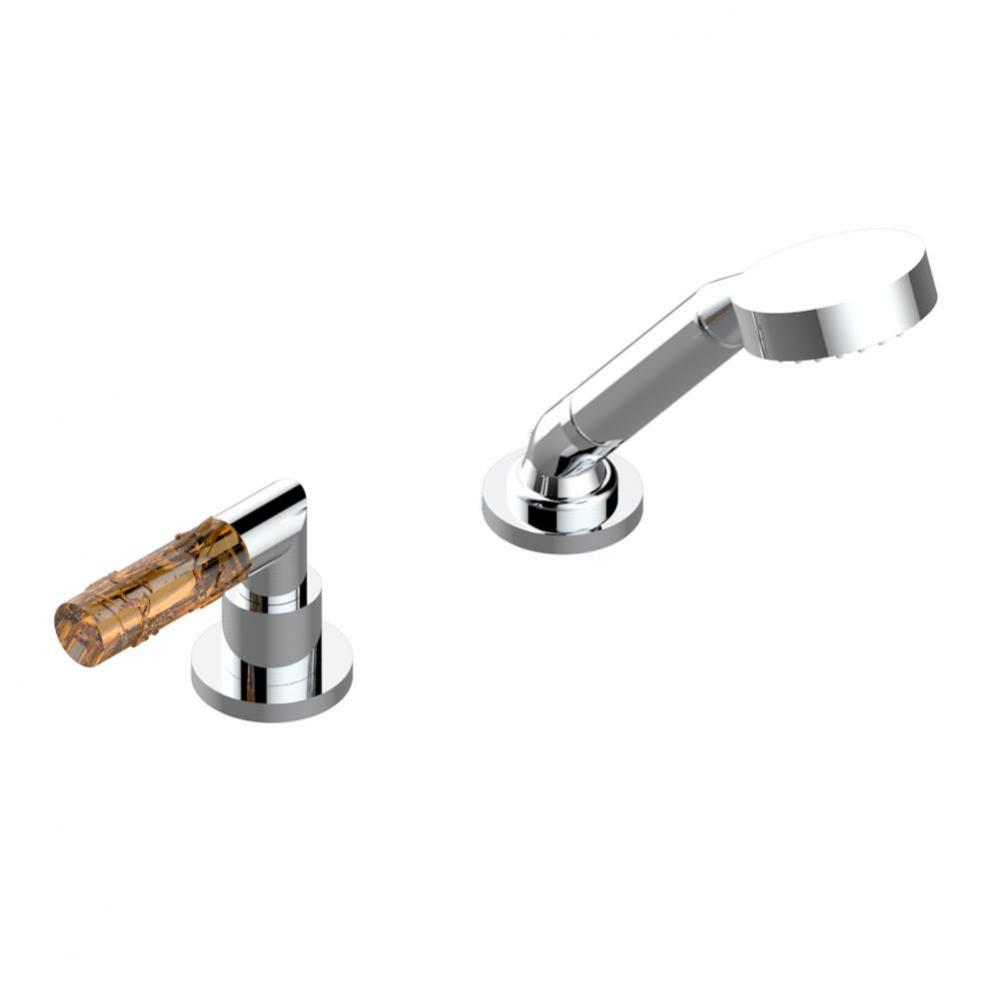 A34-6532/60A - Deck Mounted Mixer With Handshower Progressive Cartridge