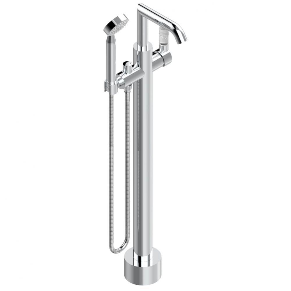 A35-6508S - Free-Standing Single Lever Bath Mixer With Handshower