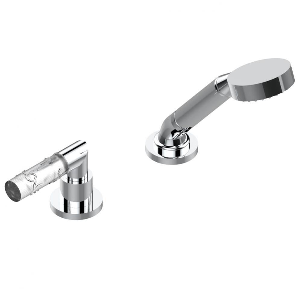 A35-6532/60A - Deck Mounted Mixer With Handshower Progressive Cartridge