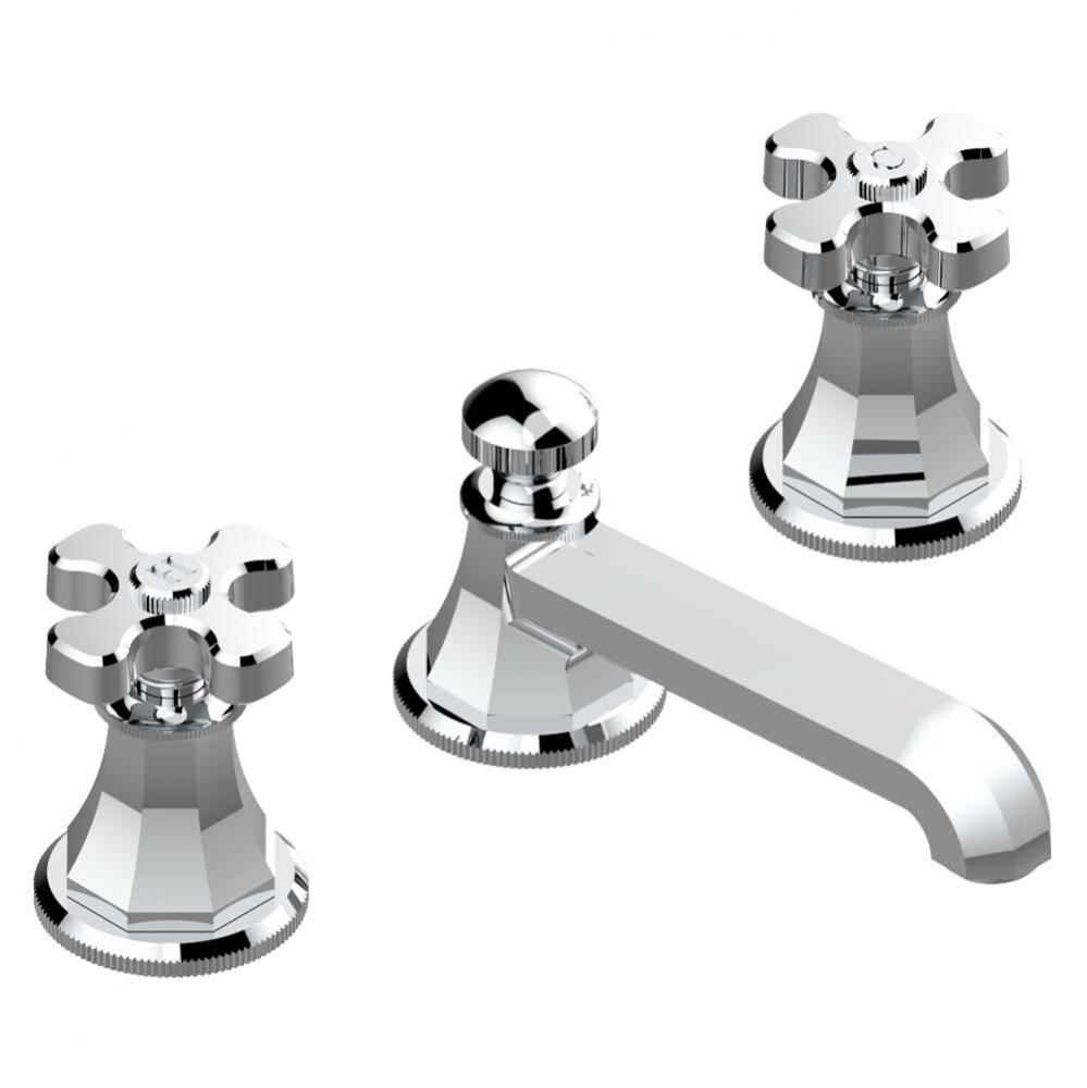 A54-151M/US - Widespread Lavatory Set With Drain For 1 1/4'' + Countertop