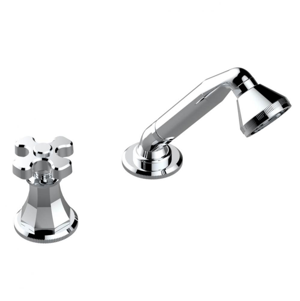 A54-6532/60A - Deck Mounted Mixer With Handshower Progressive Cartridge