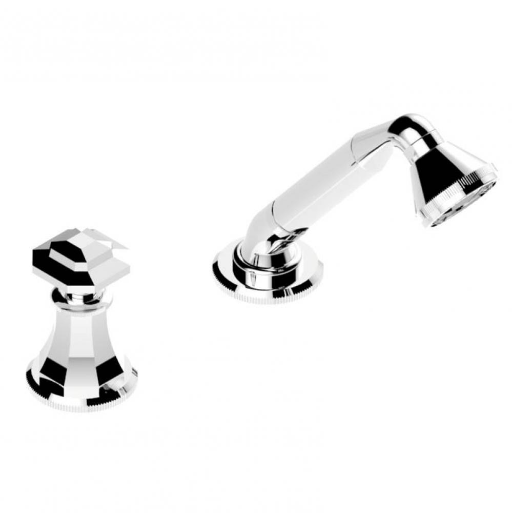 A57-6532/60A - Deck Mounted Mixer With Handshower Progressive Cartridge