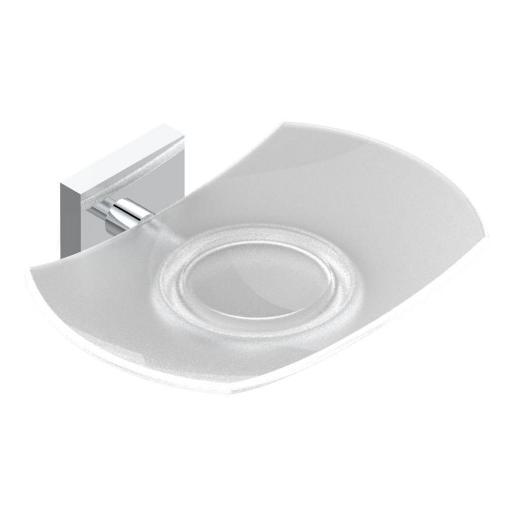 G04-500 - Glass Soap Dish Wall Mounted