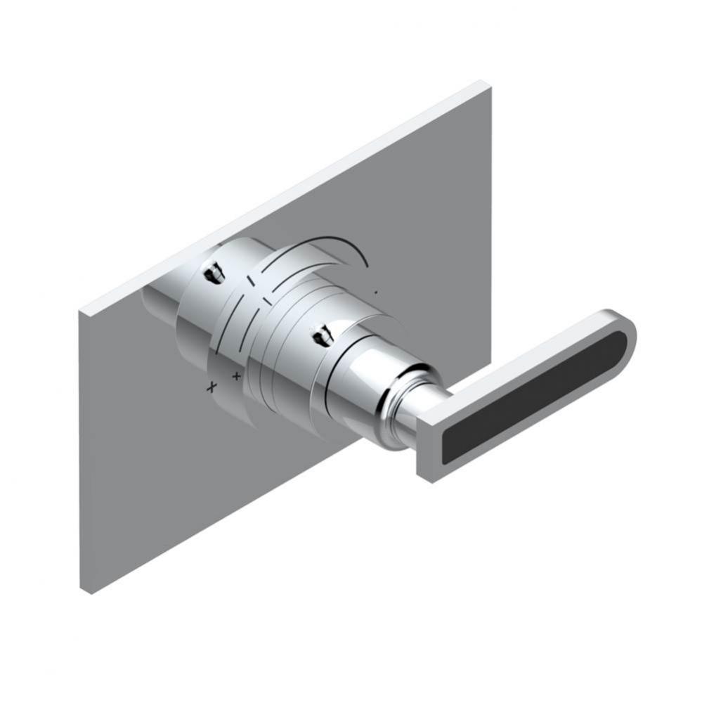 Trim for THG thermostatic valve, rough part supplied with fixing box ref.5 200AE/US