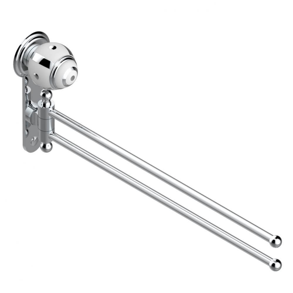 A7B-522 - Towel Bar 15 3/4'' Long Double Swivel