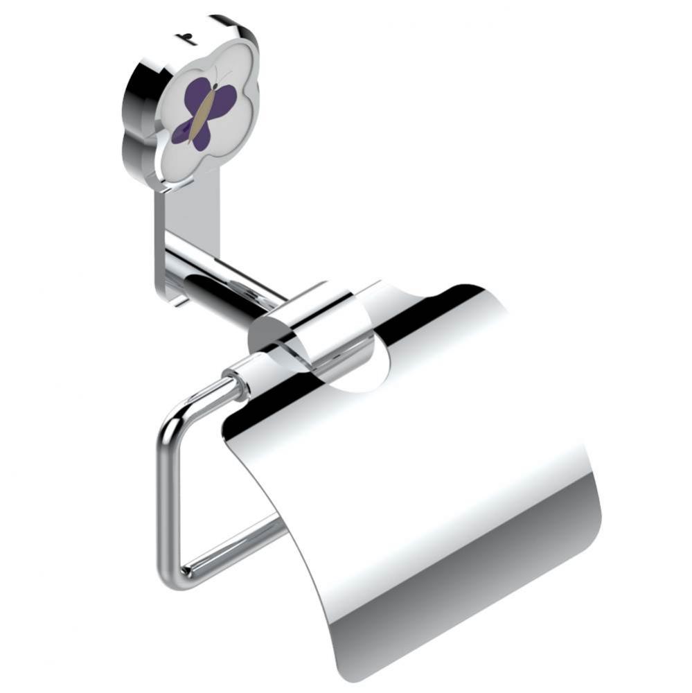 A7D-538AC - Toilet Paper Holder Single Mount With Cover