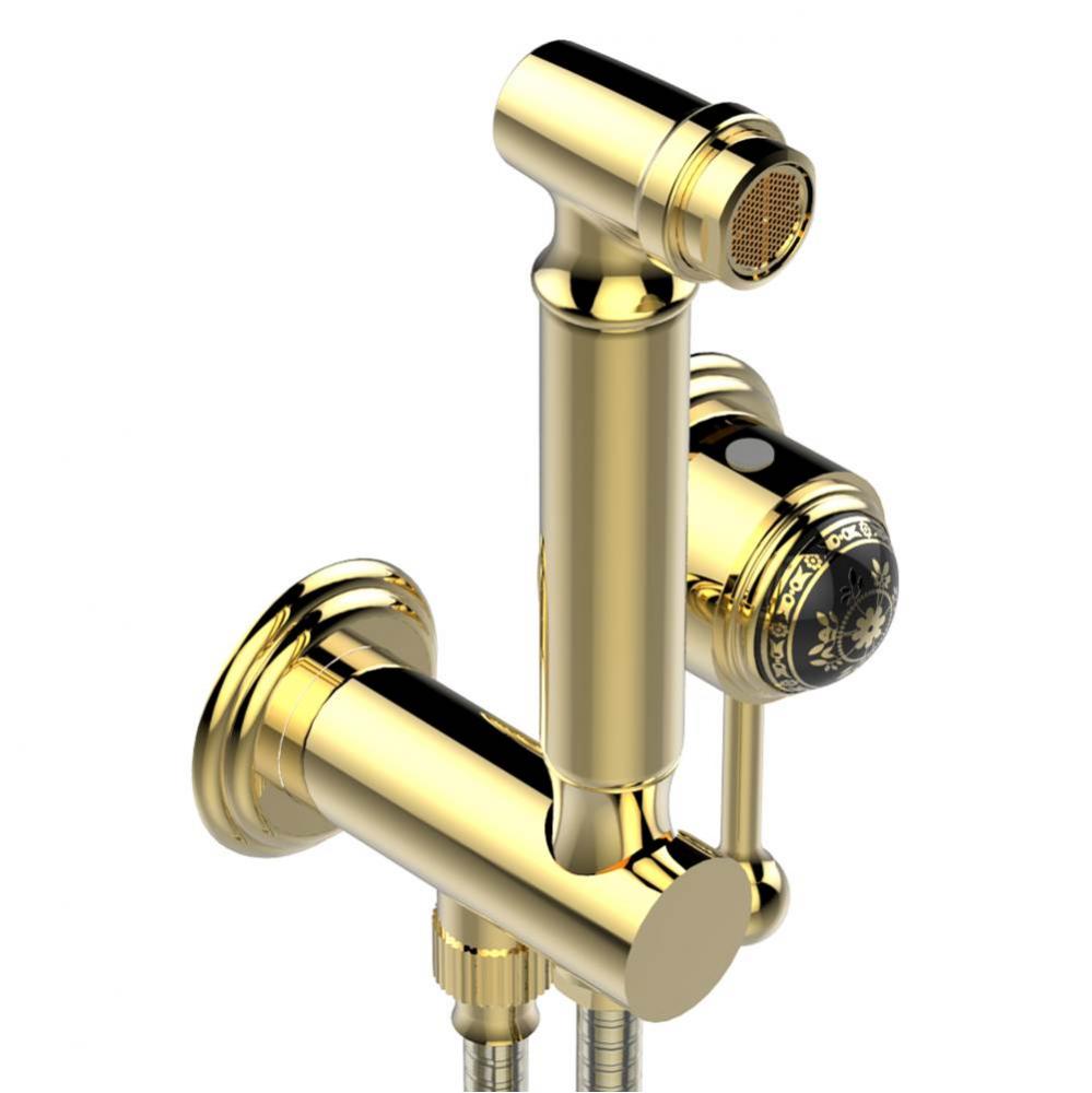 A7F-5840/MUS - Handheld Spray Bidet With Mixing Valve Hose Elbow/Hook