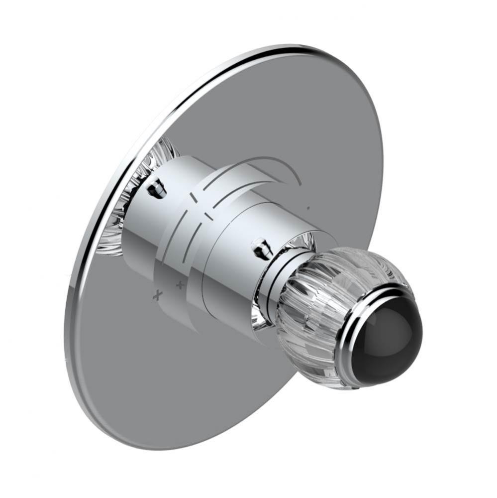 A8P-5100BR - Trim With Round Plate For Thg Thermostatic Valve 5100A/Us Or 5200A/Us & 5200Ae/Us