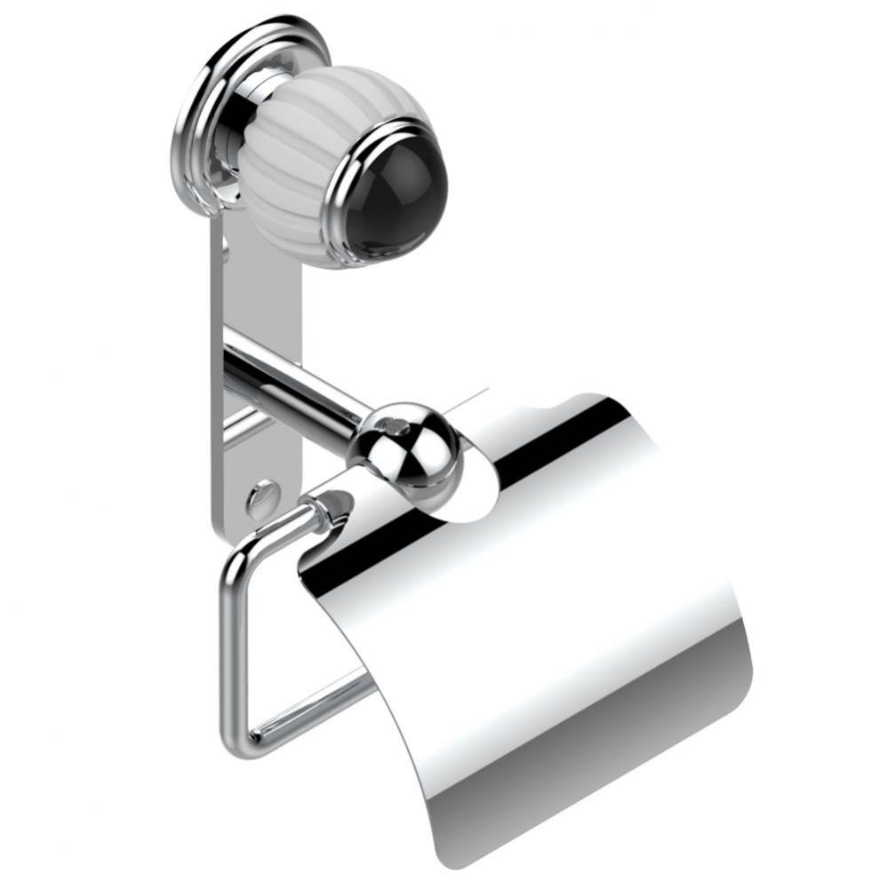 A8P-538AC - Toilet Paper Holder Single Mount With Cover