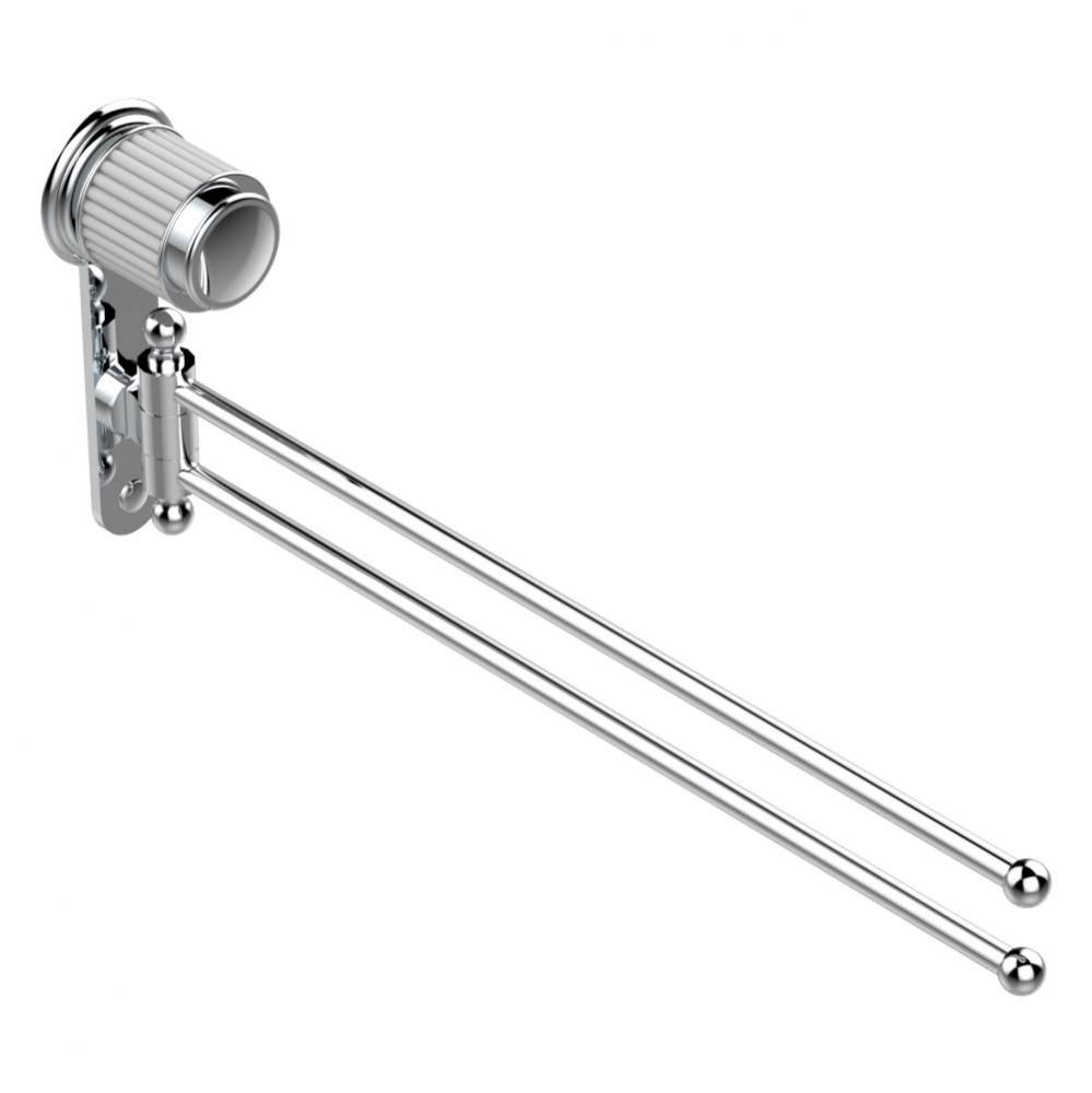 A9B-522 - Towel Bar 15 3/4'' Long Double Swivel