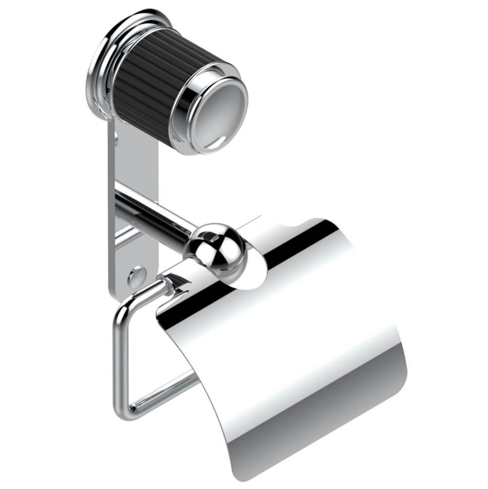 A9C-538AC - Toilet Paper Holder Single Mount With Cover