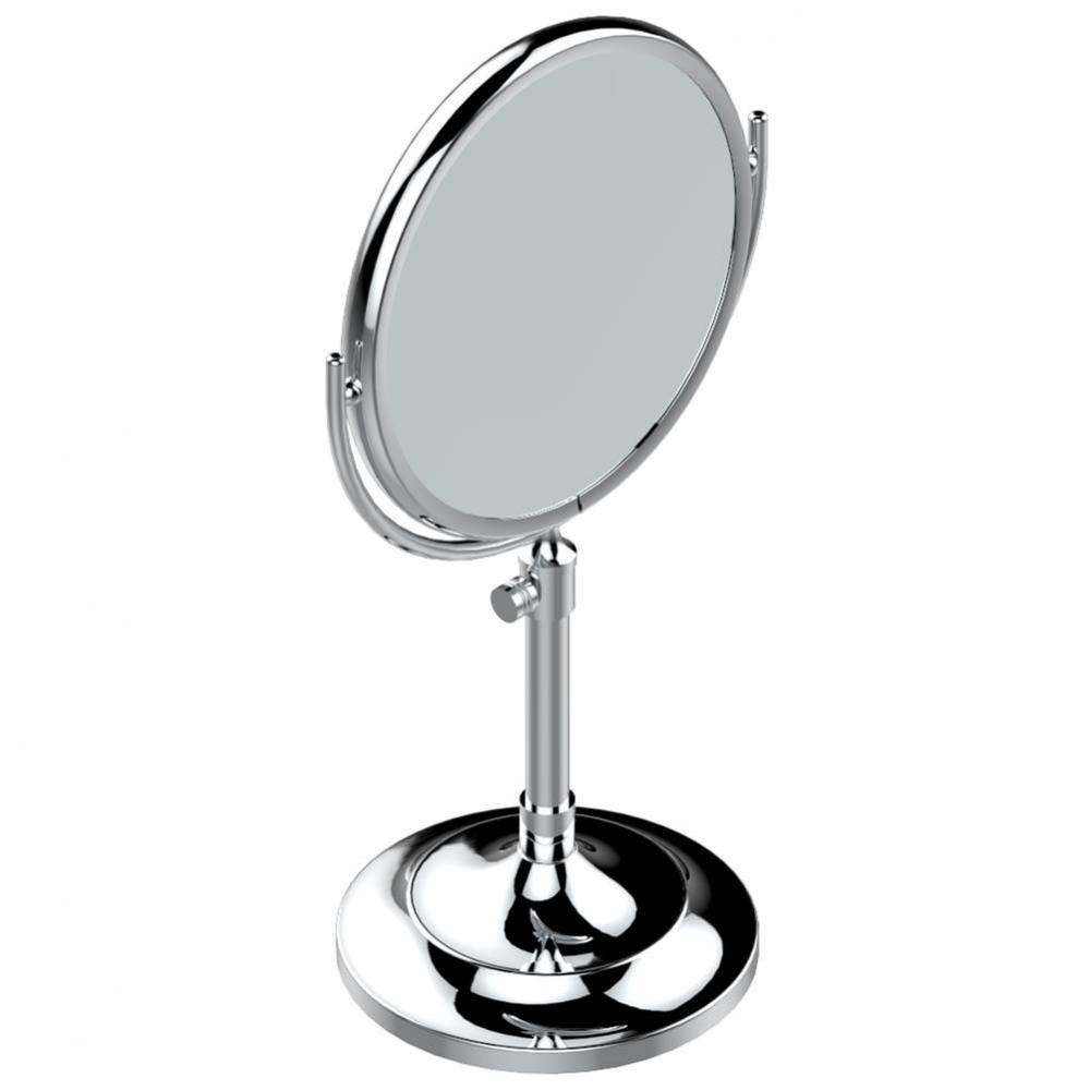 G00-660 - Stand Mirror 7'' Diameter - Magnifying