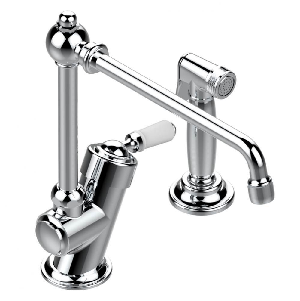 G02-6181N/D - Kitchen Faucet With Handspray And Mobile Spout